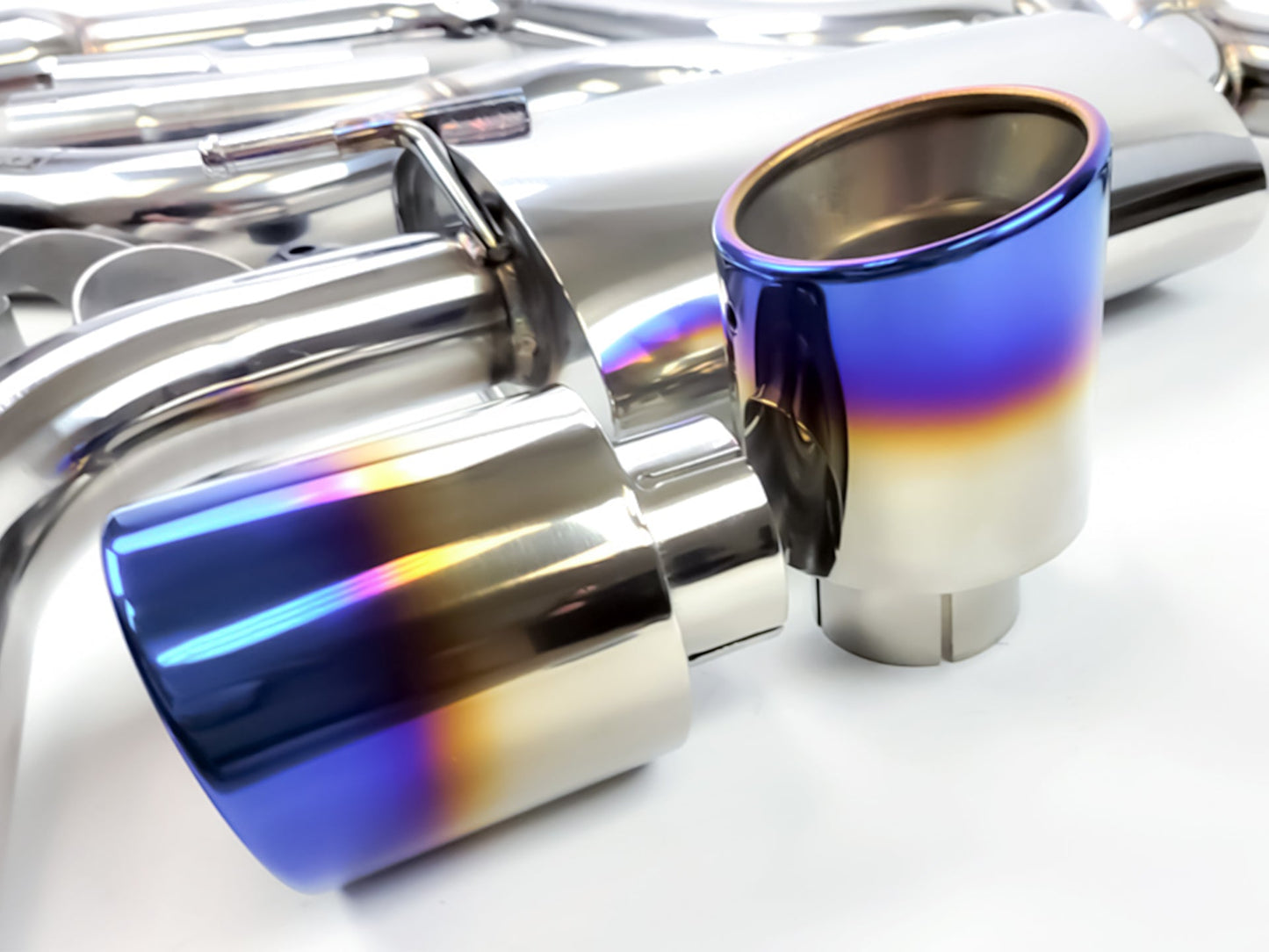 2022-2025 Volkswagen Golf GTI MK8 Catback Exhaust Burnt Tip