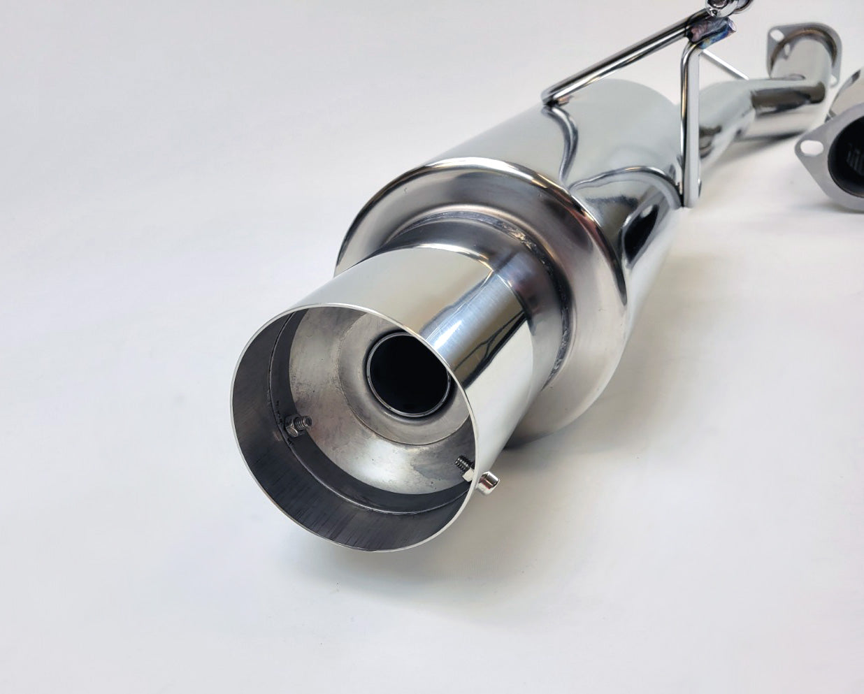 2003-2009 Nissan 350Z Z33 350 Z Single Muffler 4" Exit Y-Back Exhaust System
