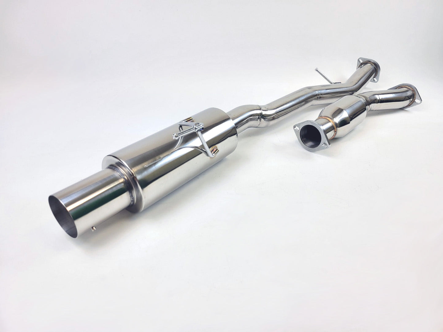 2003-2009 Nissan 350Z Z33 350 Z Single Muffler 4" Exit Catback Exhaust System