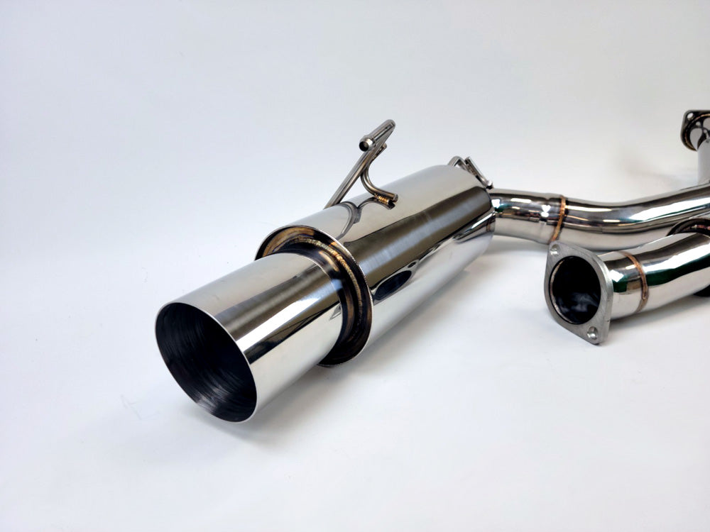 09-21 Nissan 370Z Z34 Single Muffler 4.5" Exit Catback Exhaust System
