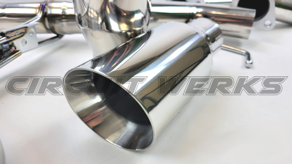 07-13 BMW 335i xDrive E90 E92 AWD Twin Turbo N54 Full Mufflerless Catback Exhaust