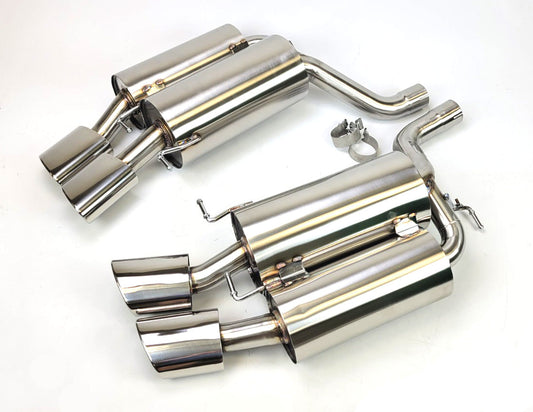 2006-2010 BMW M5 (E60) Dual Muffler Axle Back Exhaust System