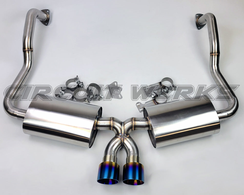 09-12 Porsche Boxster Cayman Base/ S 987 Exhaust X-pipe Burnt Tips 987.2
