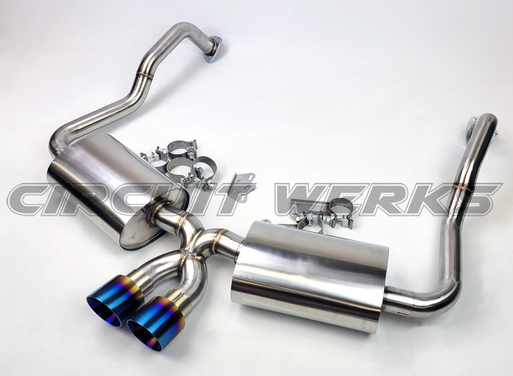 09-12 Porsche Boxster Cayman Base/ S 987 Exhaust X-pipe Burnt Tips 987.2