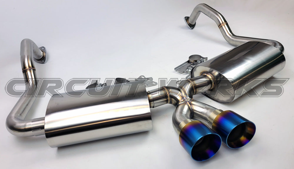 09-12 Porsche Boxster Cayman Base/ S 987 Exhaust X-pipe Burnt Tips 987.2