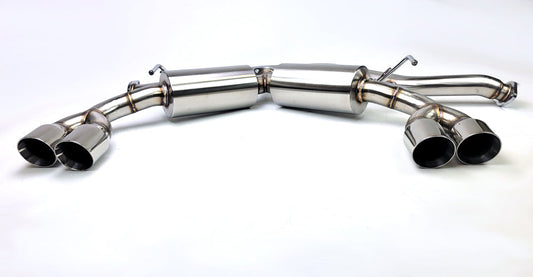 2019+ Toyota Corolla Hatchback Dual Exit Quad Tip Catback Exhaust System