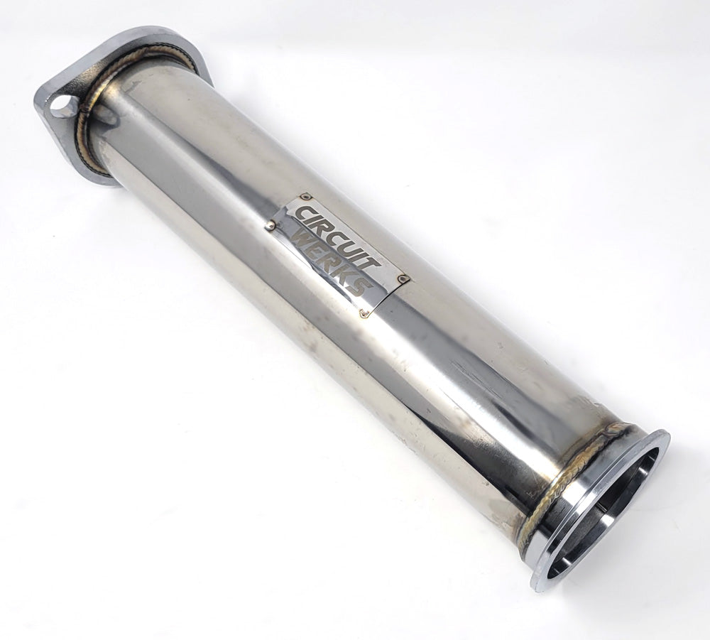 03-09 Nissan 350Z Z33 Straight Pipe Section for Y-Pipe Exhaust 3"
