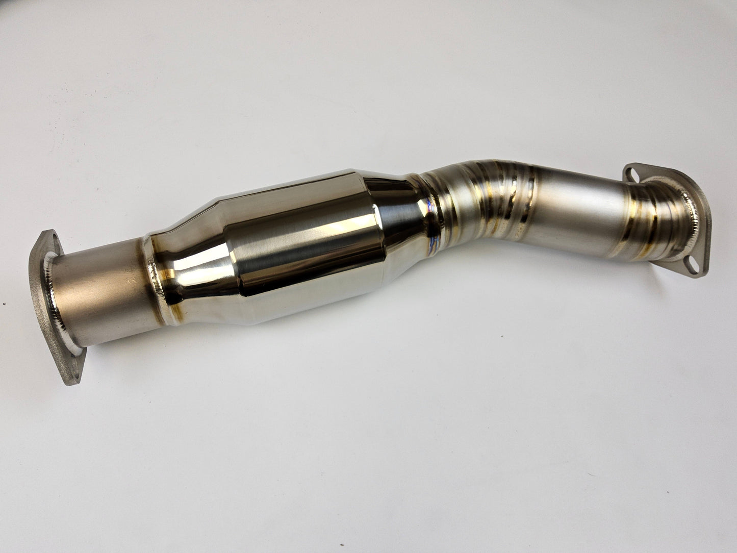 03-09 Nissan 350Z Z33 Titanium Burnt Tip Single Muffler 4" Exit Catback Exhaust System