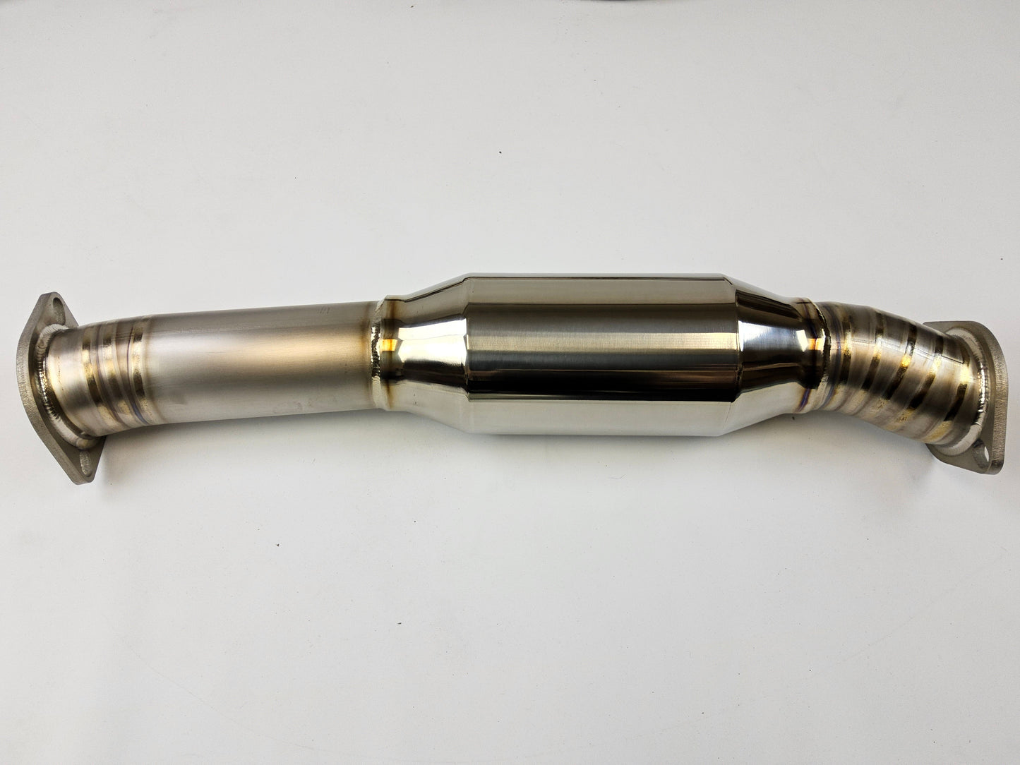 09-21 Nissan 370Z Z34 Titanium Burnt Tip Single Exit Muffler 4.5" Catback Exhaust System