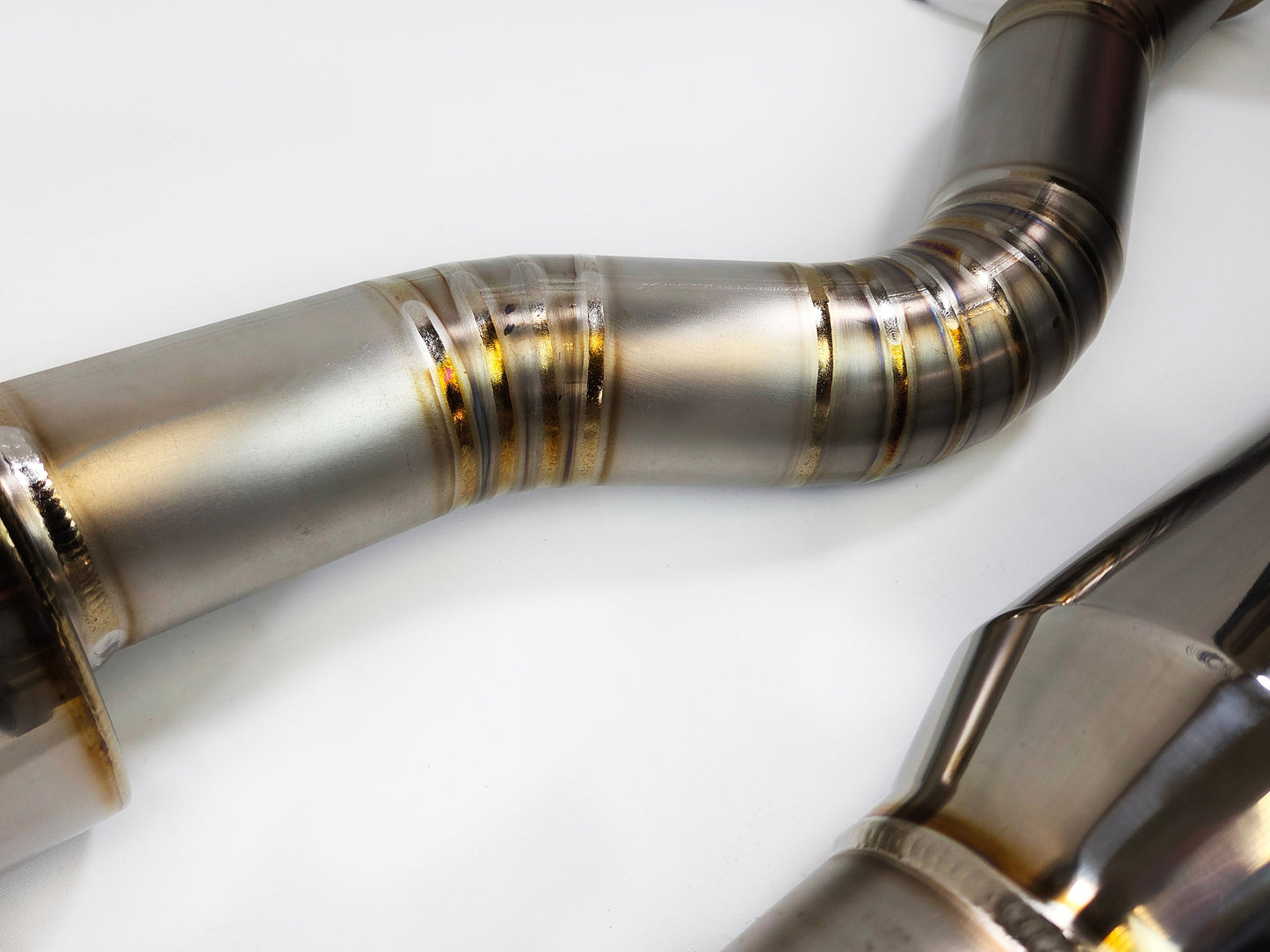 23+ Nissan Z 400Z Single Exit Titanium Burnt Tip Exhaust System RZ34
