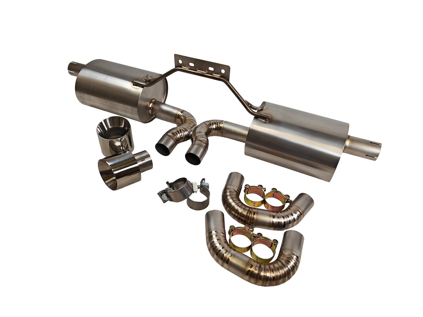 97-04 Porsche Boxster 986 V2 Titanium Catback Exhaust System w/ C Pipes