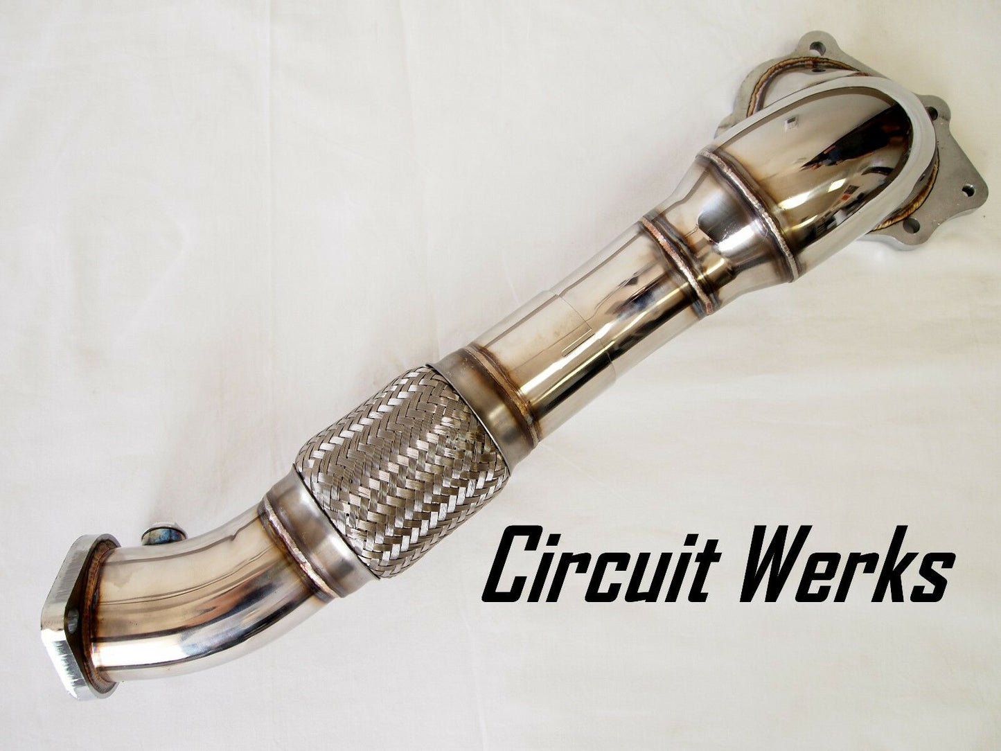 2008-2016 Evolution 10 EVO X 4B11T 2.0L Wide True 4"-3" 2 Piece Downpipe