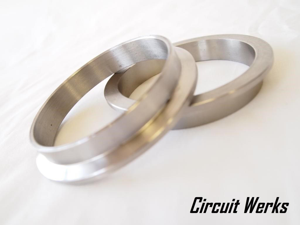 2.25" / 57mm V-Band Clamp & Flange Kit for Custom Mid Front Pipe Pipe Exhaust