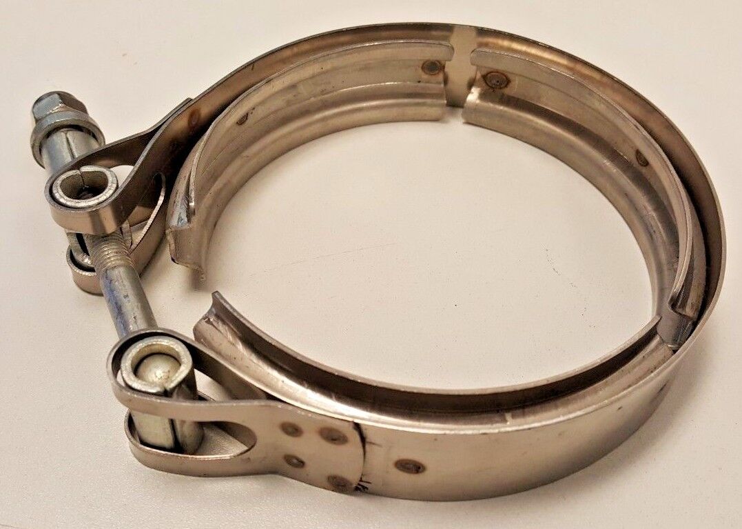3.75" / 95mm V-Band Clamp Custom Exhaust Front Pipe Turbo Mid Pipe Intercooler
