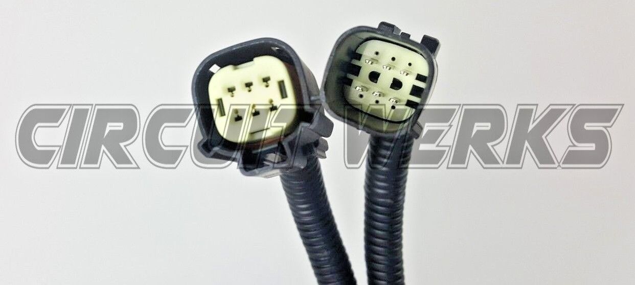 o2 Oxygen Sensor Relocation Harness 27" 6 Wire Mustang 2015-2017 S550 GT 5.0 V8