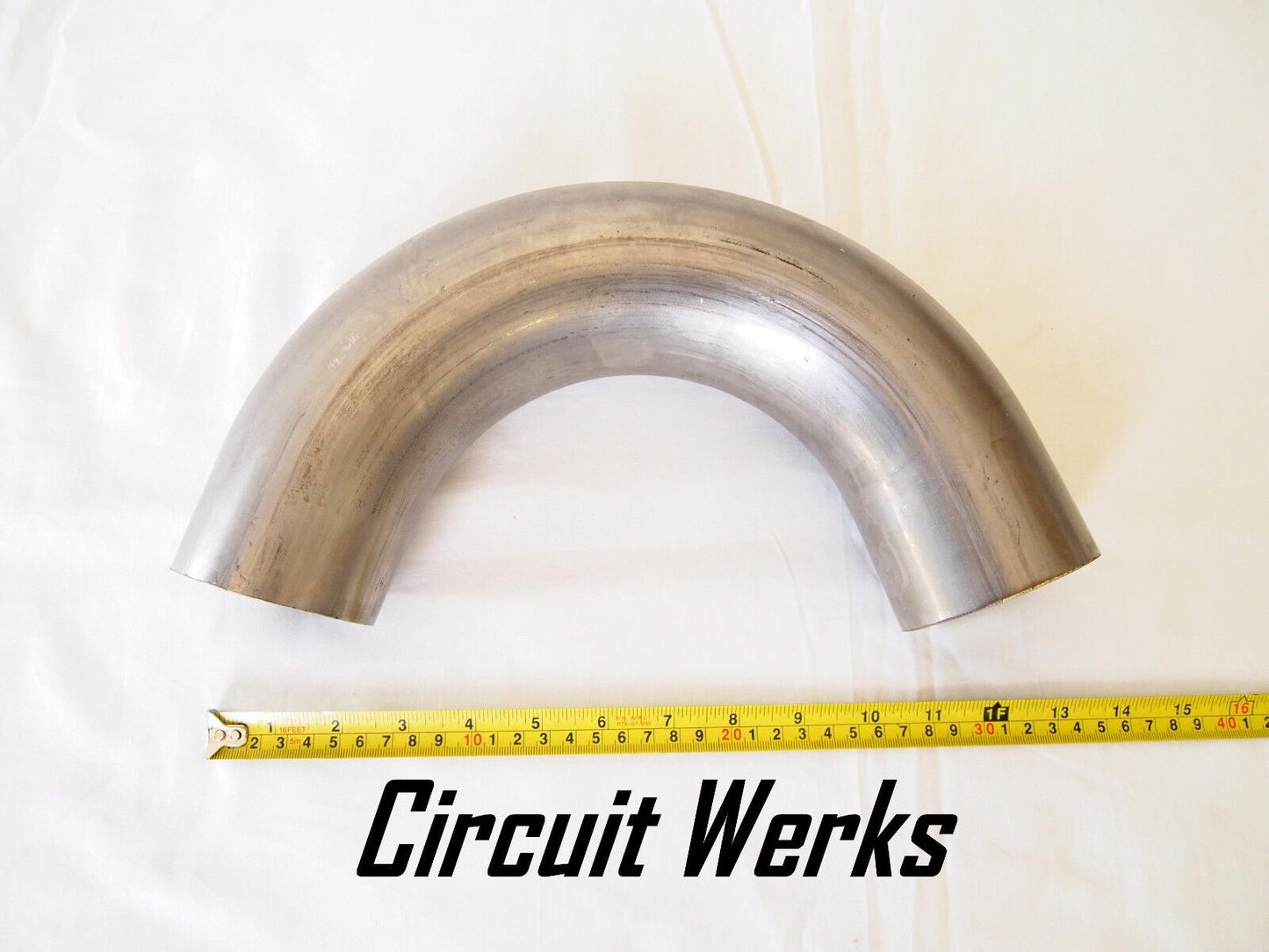 3" (76mm) 304 Stainless Steel Universal 180° Mandrel Bent "U" Pipe Custom Piping