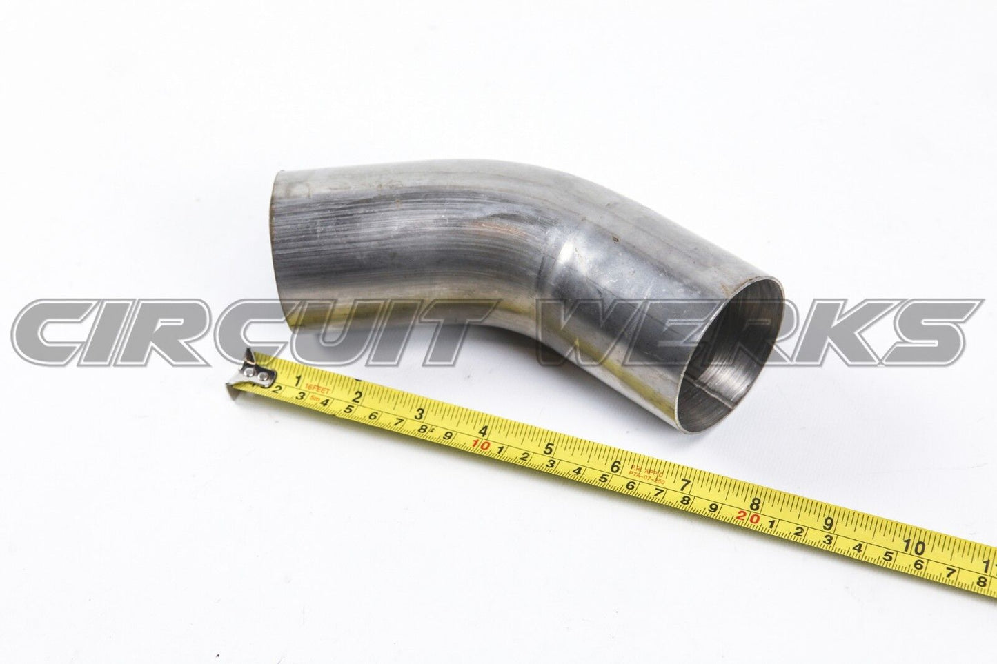 2.5" (63mm) Stainless Steel Universal 45° Mandrel Bent Pipe Custom Piping Pipes
