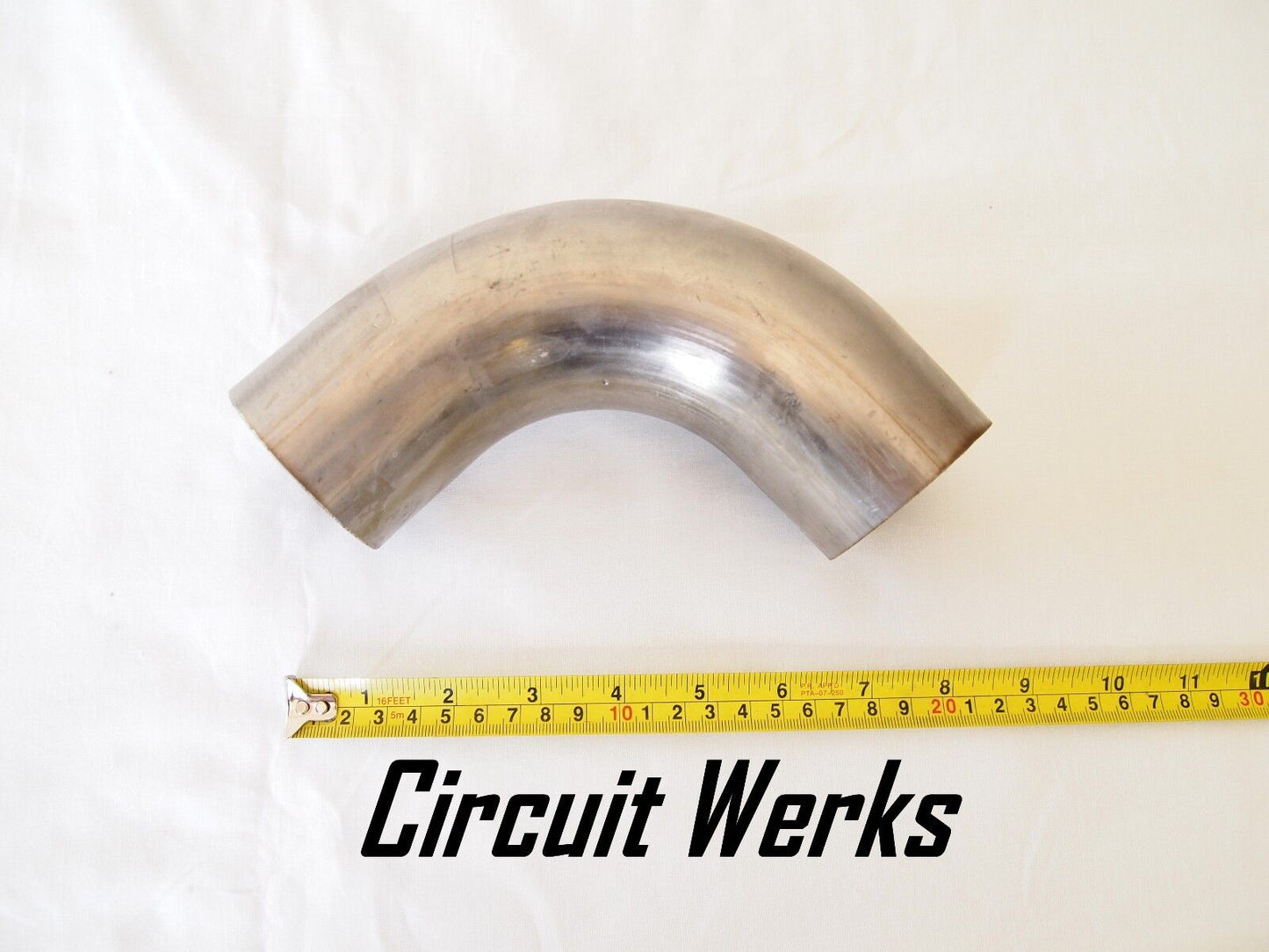 2.5" (63mm) Stainless Steel Universal 90° Mandrel Bent Pipe Custom Piping Pipes