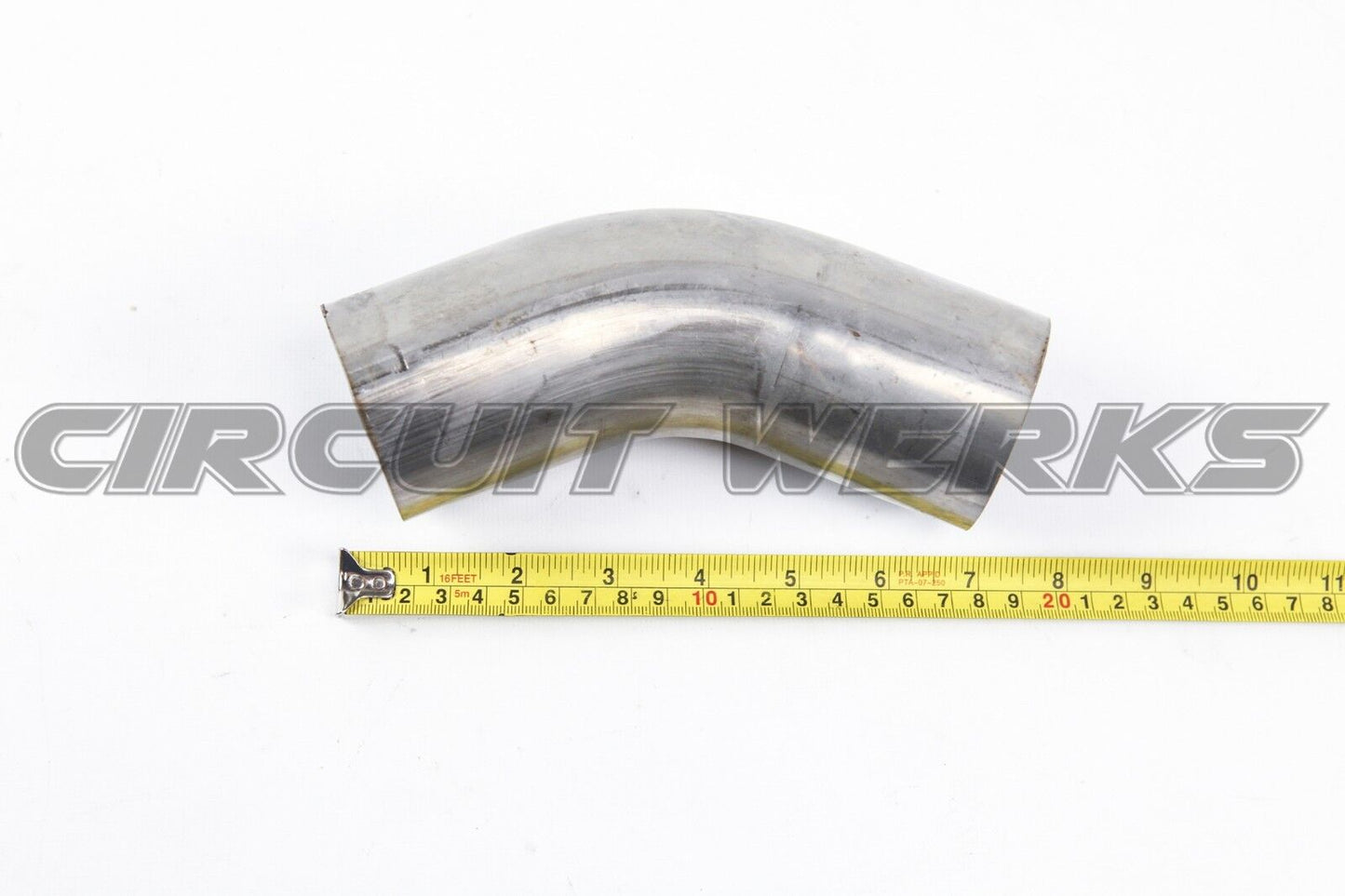 2.5" (63mm) Stainless Steel Universal 45° Mandrel Bent Pipe Custom Piping Pipes