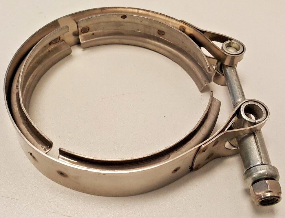 3.75" / 95mm V-Band Clamp Custom Exhaust Front Pipe Turbo Mid Pipe Intercooler