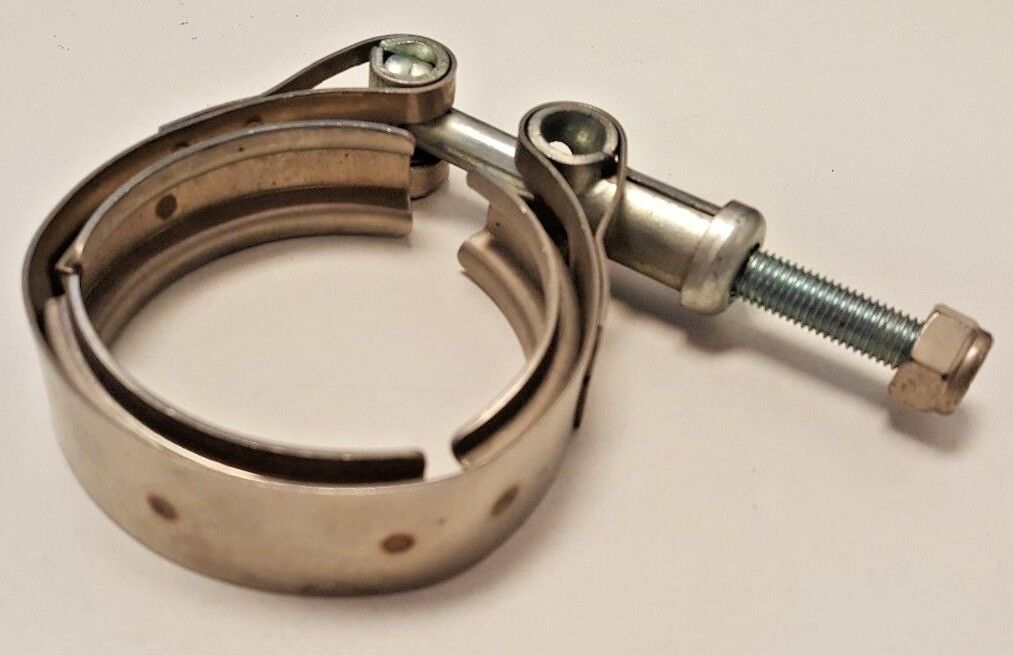 2.5" / 63mm 63.5 V-Band Clamp Custom Exhaust Frontpipe Turbo MidPipe Intercooler