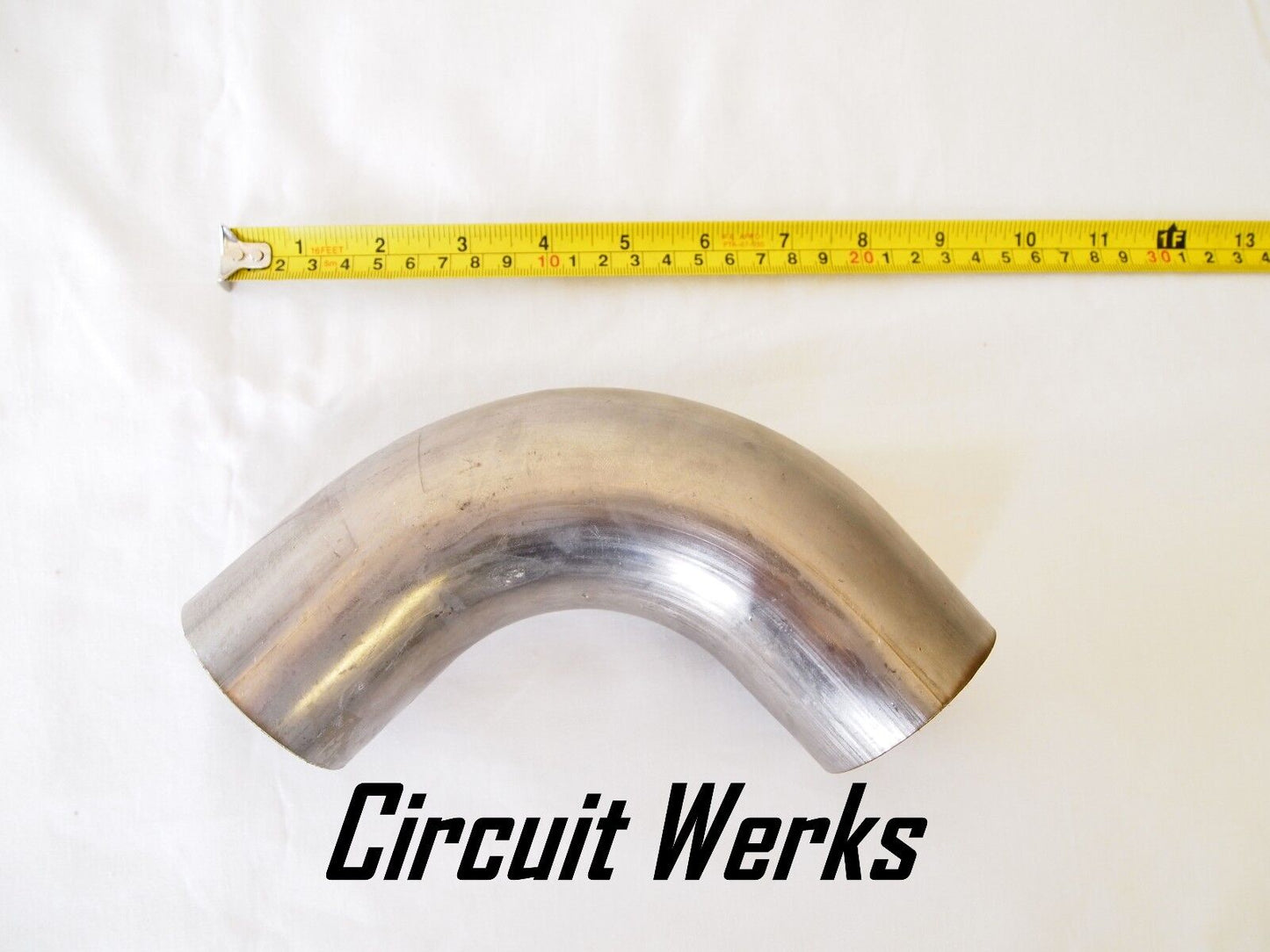 2.5" (63mm) Stainless Steel Universal 90° Mandrel Bent Pipe Custom Piping Pipes