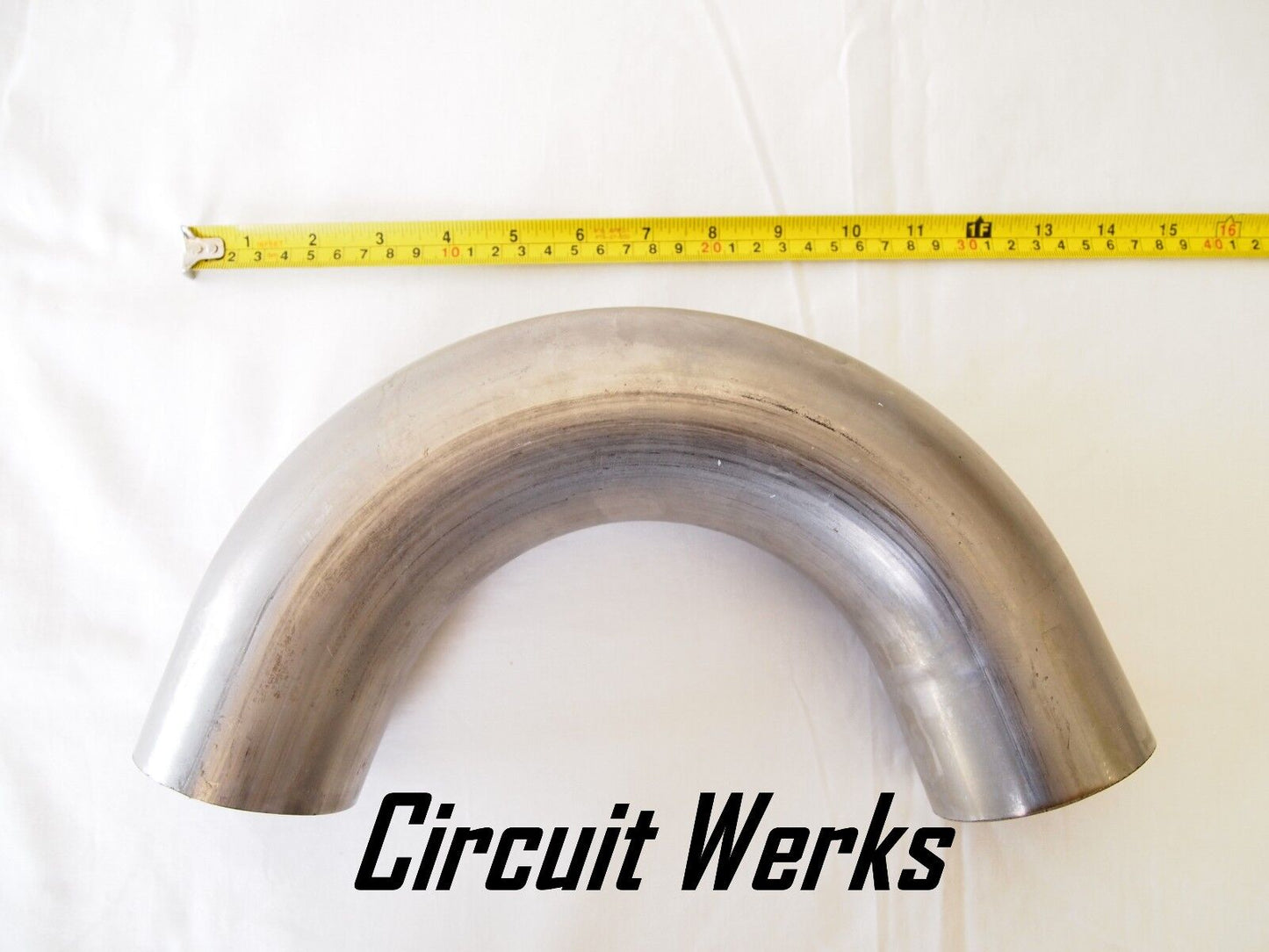 3" (76mm) 304 Stainless Steel Universal 180° Mandrel Bent "U" Pipe Custom Piping