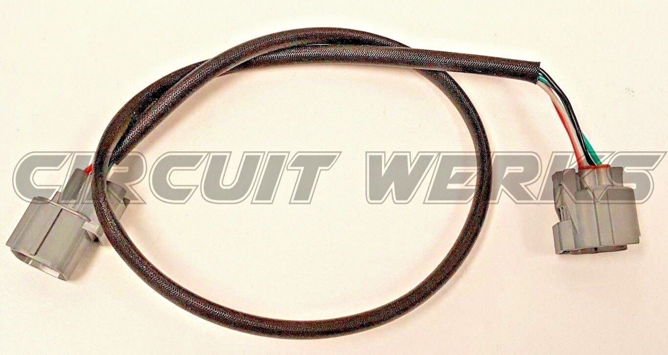 12 Inch 4 Wire o2 Oxygen Sensor Relocation Harness Honda Acura Civic RSX Prelude