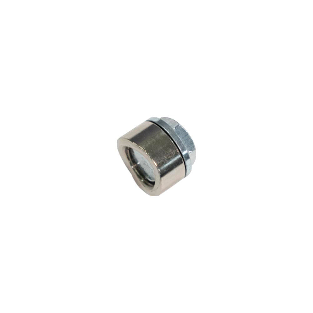 BYLT INDUSTRY | o2 Bung 304 Steel M18 x 1.50 in Coped Notched Style