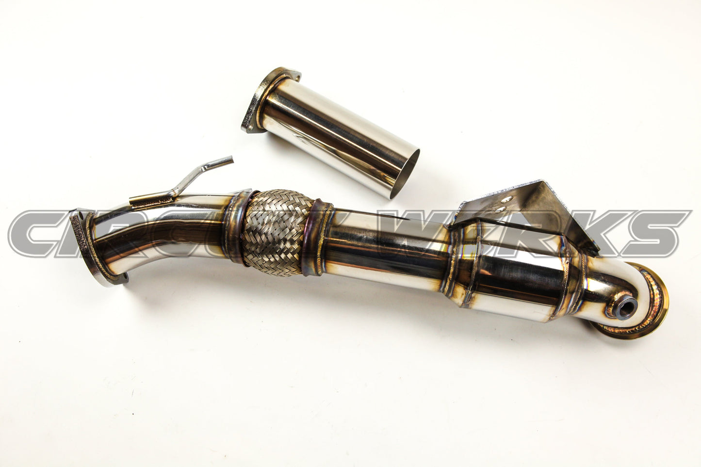 2013-2018 Ford Focus ST Resonated Catless 3" Downpipe