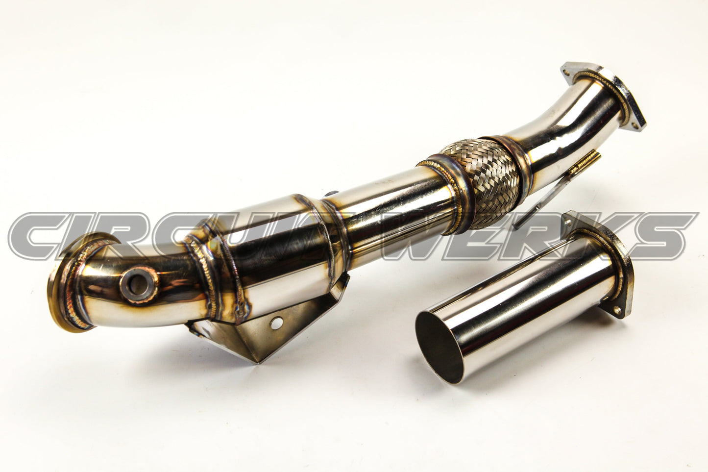 2013-2018 Ford Focus ST Resonated Catless 3" Downpipe