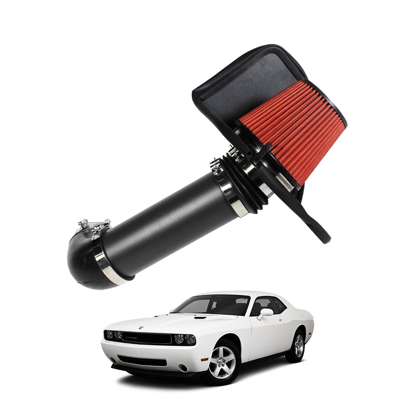 2008-2010 Dodge Challenger 5.7L 6.1L Hemi V8 Air Intake Kit