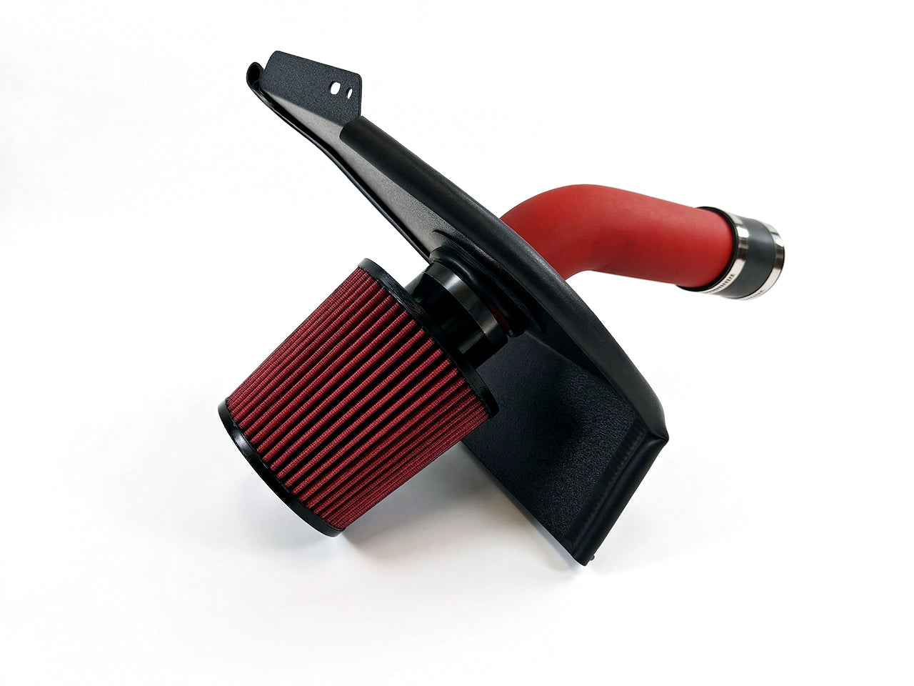 2015-2017 Subaru WRX STI 2.5L Cold Air Intake - Wrinkle Red
