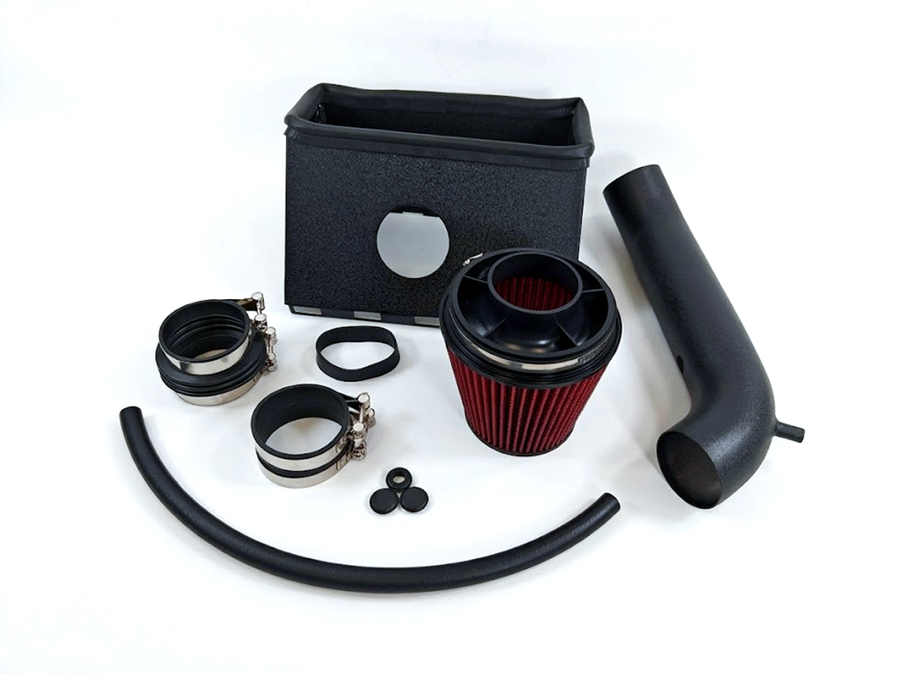 2003-2013 Dodge Ram 1500 4.7L V8 Air Intake - Wrinkle Black