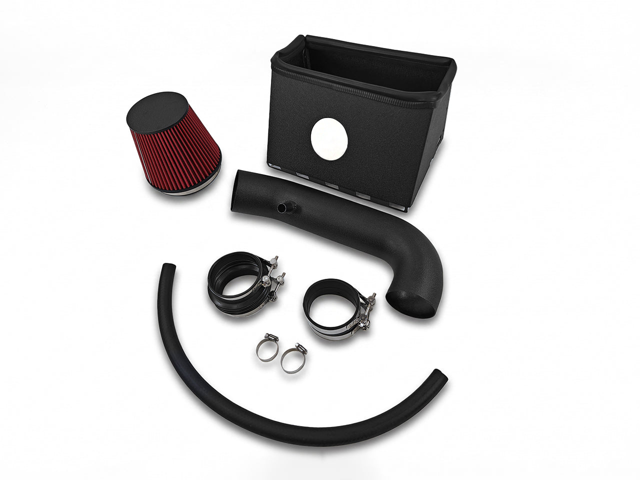 2009-2024 Dodge Ram Classic 1500 2500 3500 5.7L V8 Hemi Cold Air Intake - Wrinkle Black