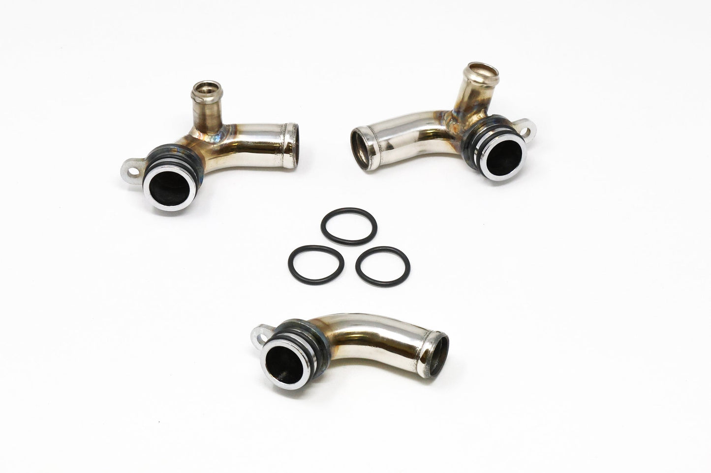 Porsche 911 997/GT2/RS Turbo Coolant Elbow Pipes for Oil Exchanger