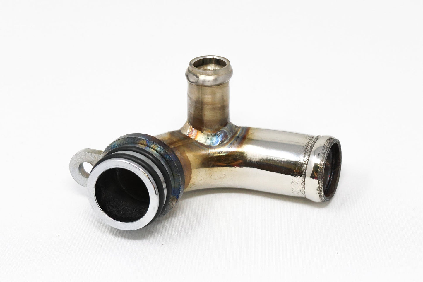 Porsche 911 997/GT2/RS Turbo Coolant Elbow Pipes for Oil Exchanger