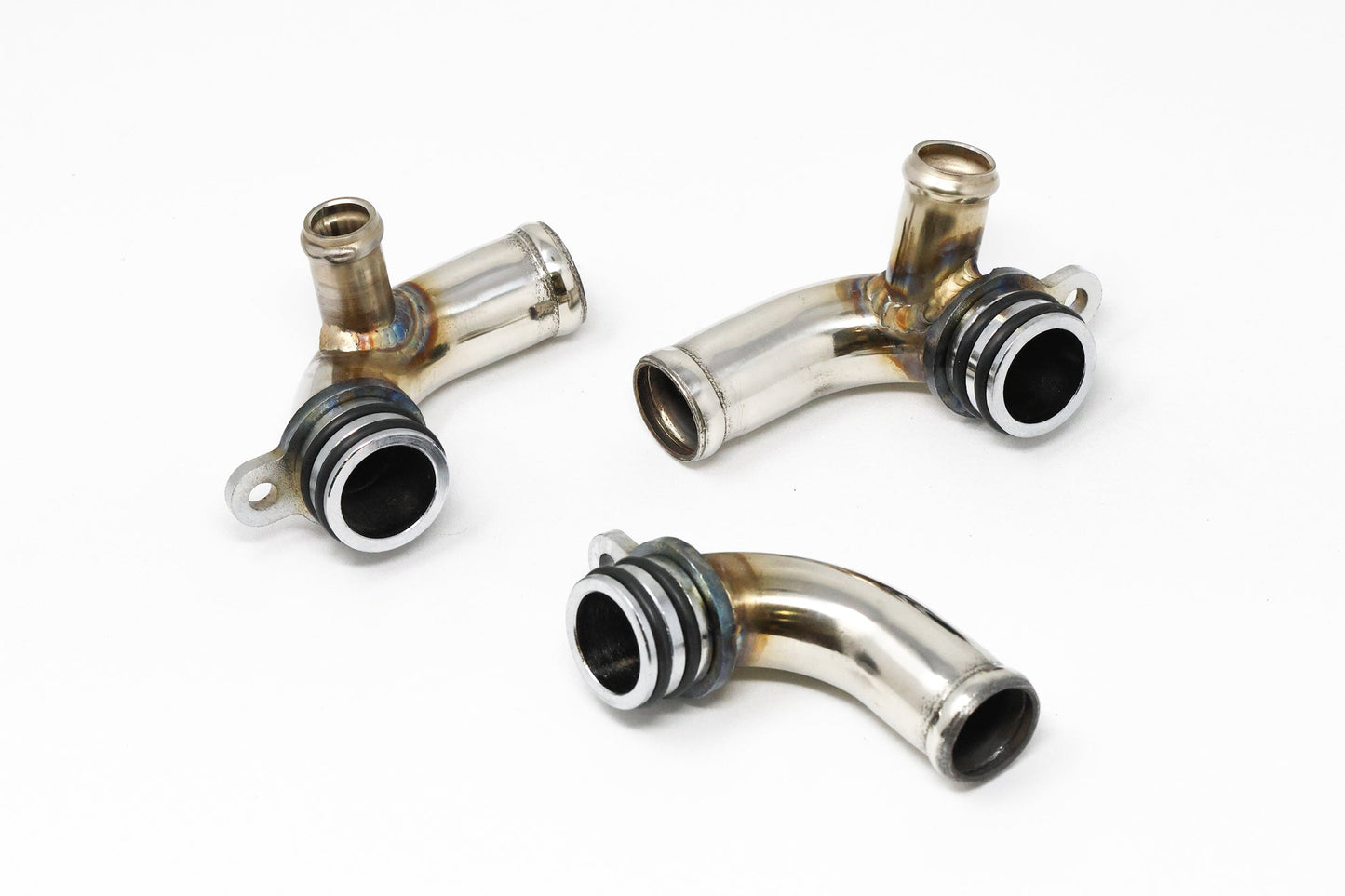 Porsche 911 997/GT2/RS Turbo Coolant Elbow Pipes for Oil Exchanger