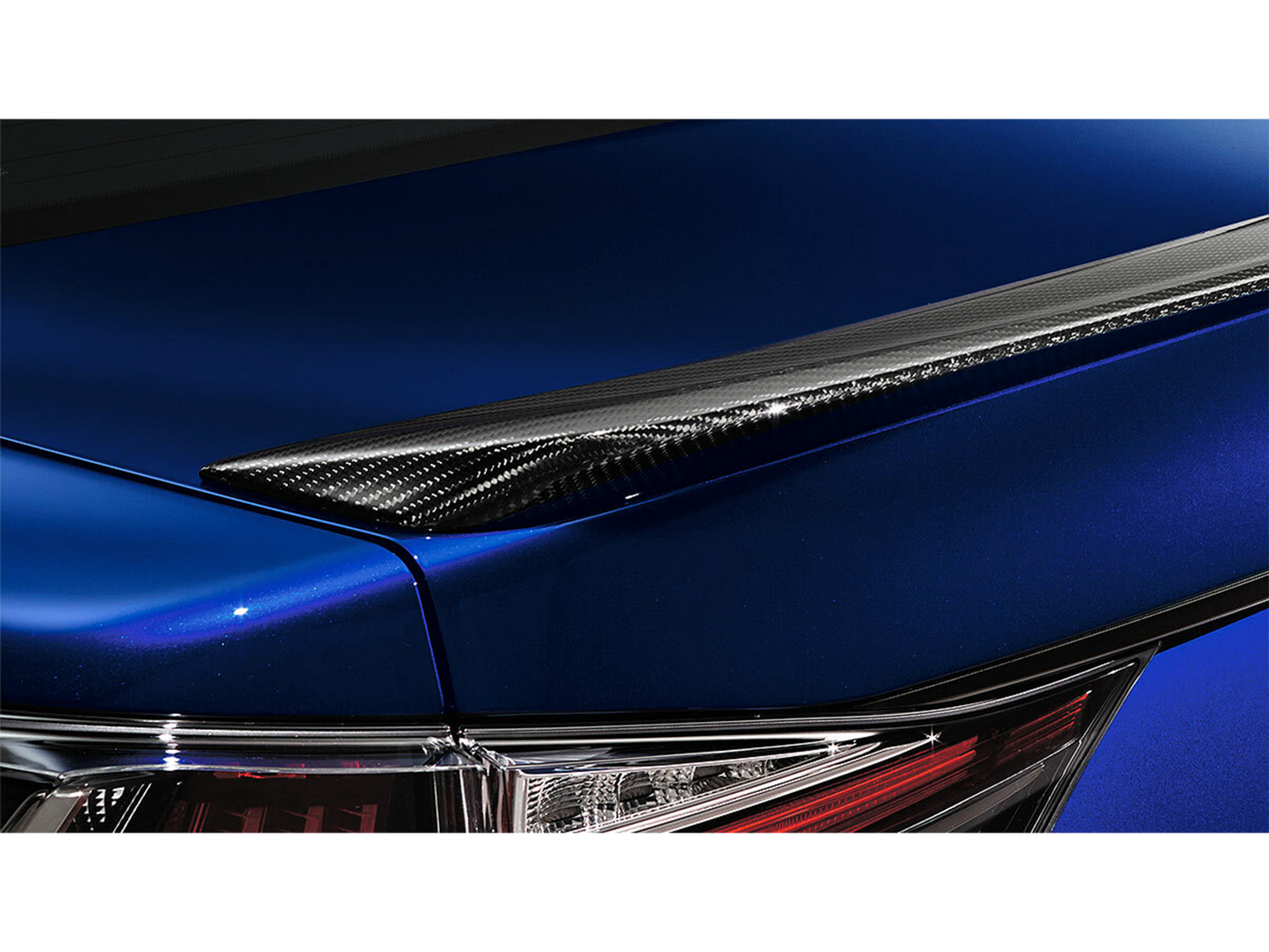 2013-2020 GSF GS-F GS350 GS450H Carbon Fiber Rear Trunk Spoiler Lip