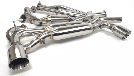 2017-2025 Toyota GT86 Dual Mufflered Exhaust System, Helmholtz Chamber