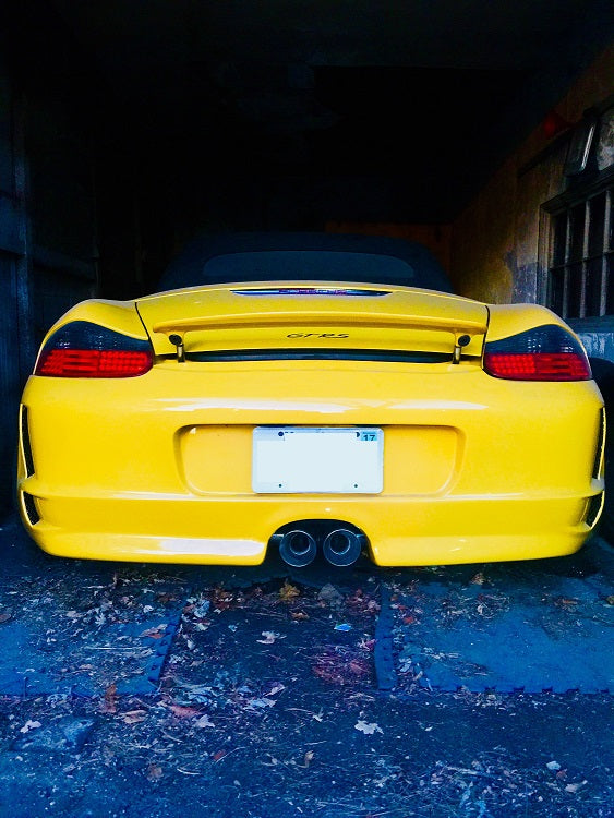 97-04 Porsche Boxster 986 V2 Catback Exhaust System with Burnt Tips