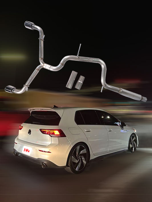 2022-2025 Volkswagen Golf GTI 2.0T MK8 Performance Catback Exhaust