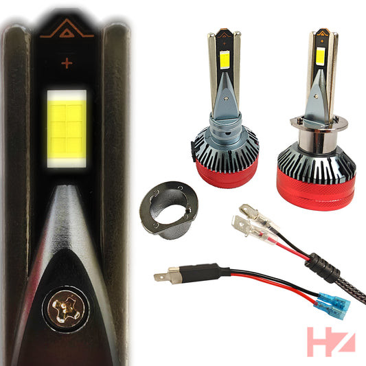 H1 LED Headlight Bulb Conversion x2