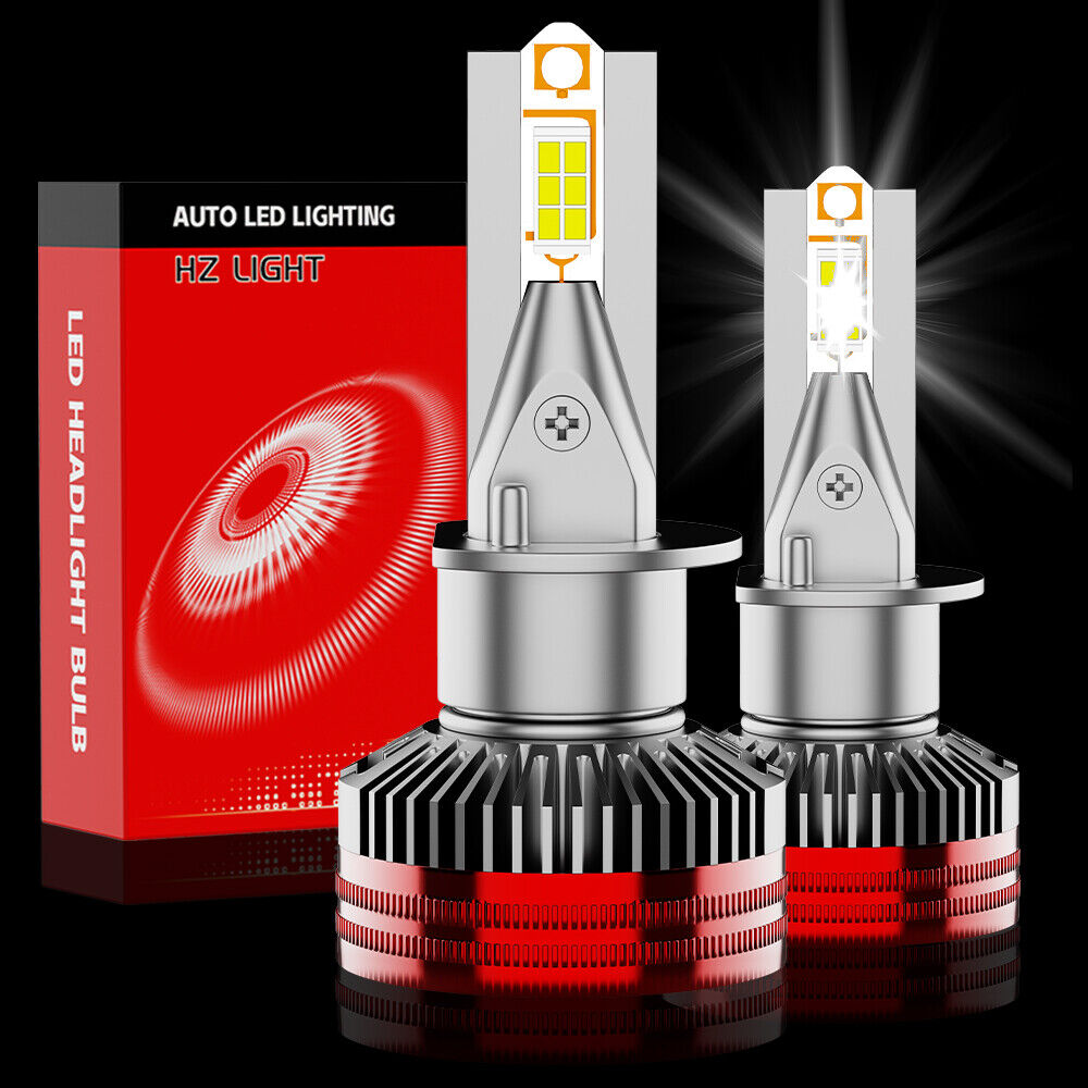 H1 LED Headlight Bulb Conversion x2