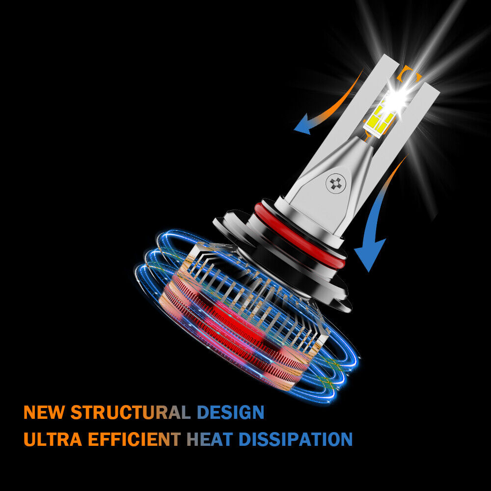 H1 LED Headlight Bulb Conversion x2