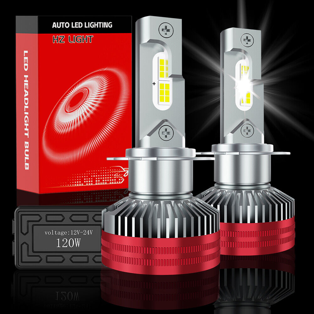 9003 H4 HB2 LED Headlight Bulb Conversion with Module x2