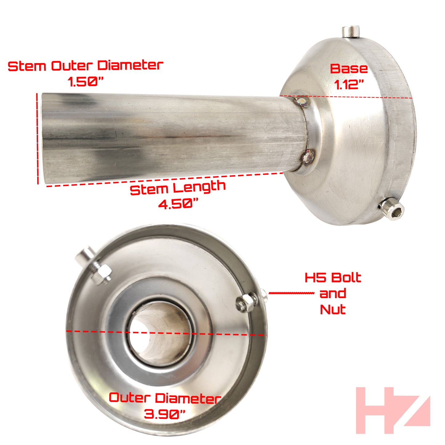 Exhaust Muffler Silencer for Sound Reduction