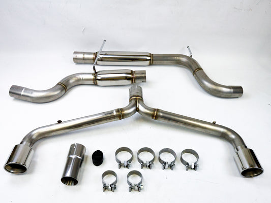 2018-2020 Volkswagen Golf GTI MK7.5 Mufflerless Catback Exhaust