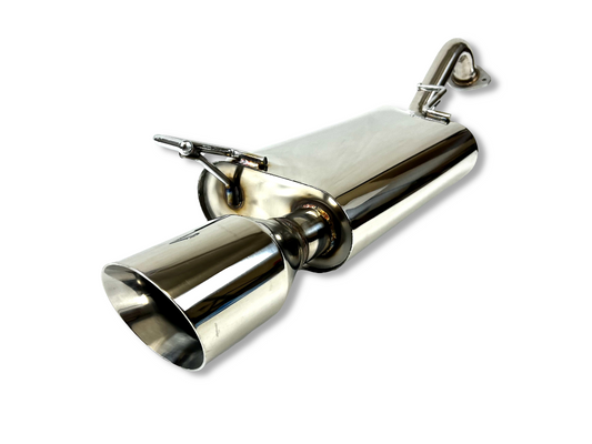 2014-2019 Toyota Corolla 11th Gen Polished Single Exit Exhaust