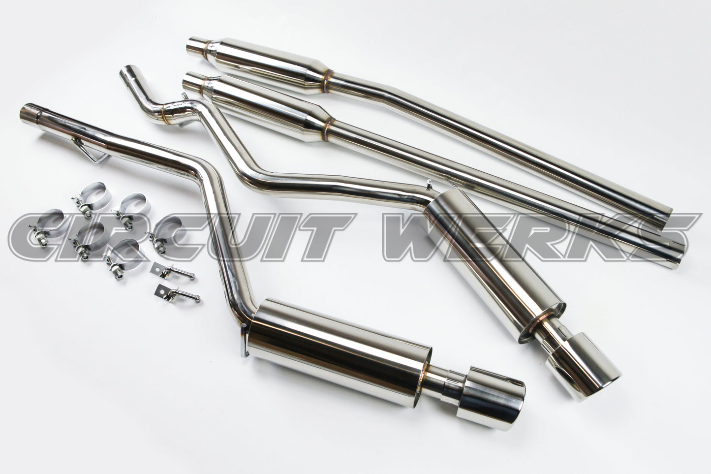 05-10 Chrysler 300C V6 2.7L / 3.5L Dual Catback Exhaust